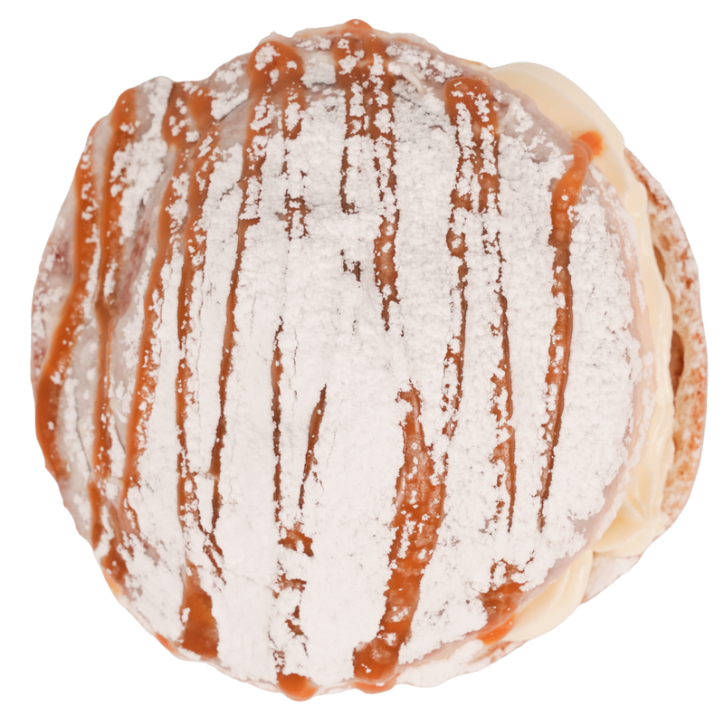 Cinnamon Caramel Creme Scroll