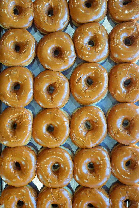 Caramel Iced Donut
