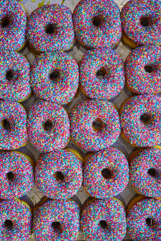 Fairy Bread Donut