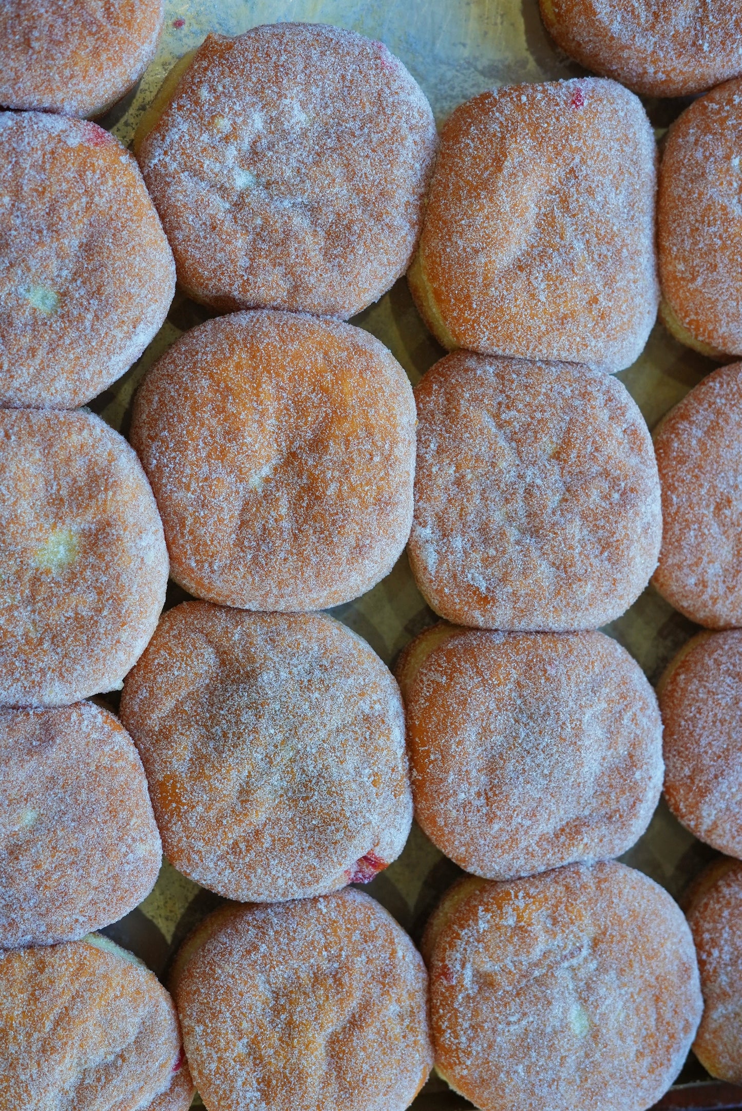 Raspberry Filled Donut