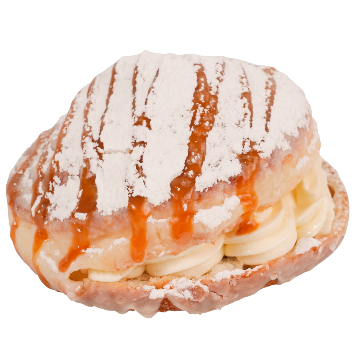 Cinnamon Caramel Creme Scroll