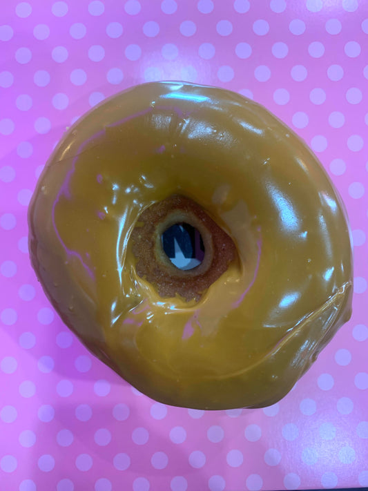 Vegan Caramel Iced Donut